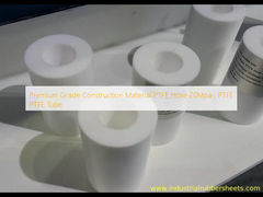 Tuyau PTFE pour matériau de construction de qualité supérieure 20 MPa, Tube PTFE PTFE