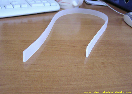 Translucent Silicone Extrusion Cord 1-50mm Diameter FDA RoHS Certified