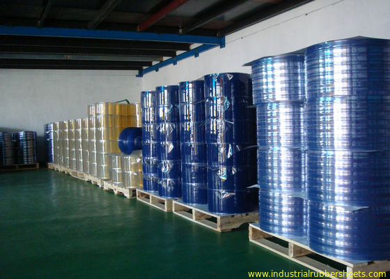 Flexible Soft Transparent Colored Plastic Sheets / Anti - Corrosion Clear PVC Sheet