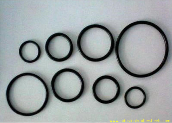 High Tensile Strength 8-12Mpa Silicone Rubber Washers and NBR O Rings in Standard Sizes AS586 and BS1516