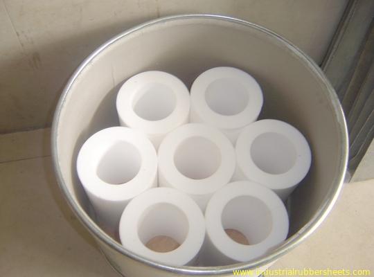 Premium Grade Moulded PTFE Extruding Pipes For Electronics Industry