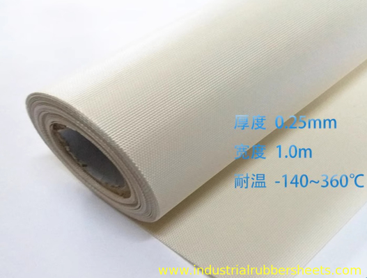 Industrial Grade PTFE Coated Glass Fabric For High Temperature