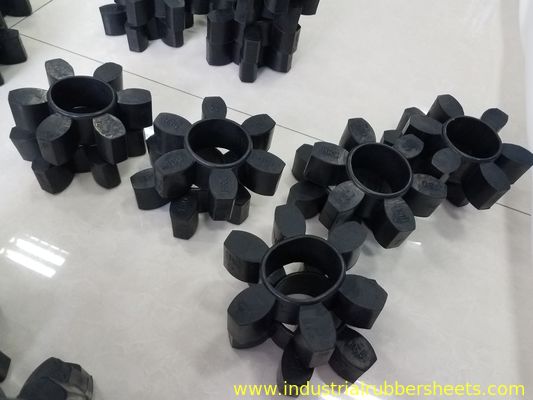Black Color HRC PU Coupling with 50Mpa Tensile Strength and F Flange Type for Industrial Applications