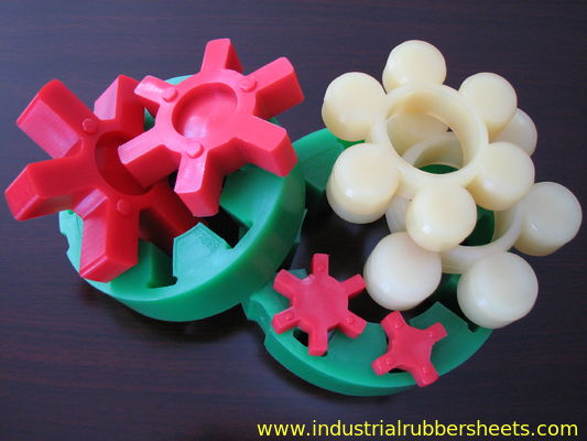 L Type Polyurethane Coupling with Taper Bore Universal Series 80-98 Shore A Hardness and 650% Elongation