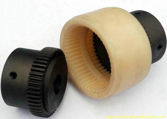 NL1 - NL10 Flexible Jaw Coupling , Motor Shaft Coupling Ivory ISO9001,White Color