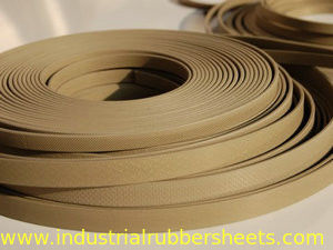 Brown PTFE Packing Guide Stripe Tape (GST) , Thickness 0.8mm , 1.0mm , 1.5mm
