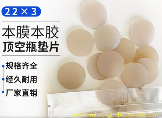White Oil Resistant PTFE Silicone Washer with PH Range 0-14 and Tensile Strength 8-12Mpa for Bottle Seal