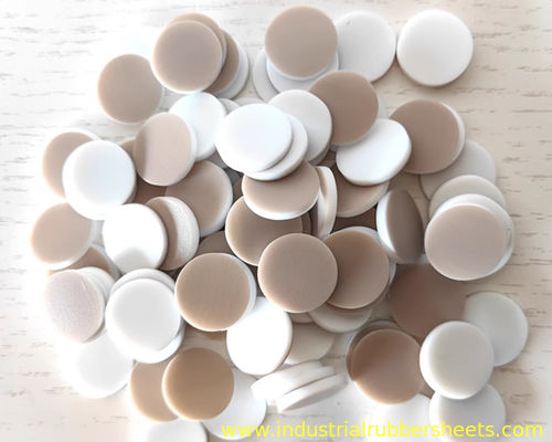 White Oil Resistant PTFE Silicone Washer with PH Range 0-14 and Tensile Strength 8-12Mpa for Bottle Seal