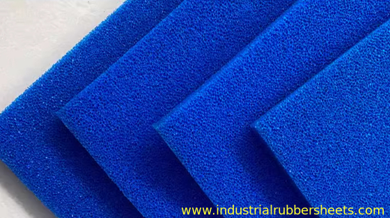 Open Cell Silicone Sponge Sheet 200psi 10-40 Shore A