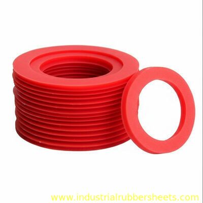 Food Grade Silicone Rubber Washers with 9Mpa Tensile Strength and High Temperature Resistance for Sealing Applications