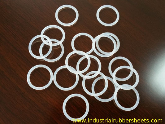 Industrial Grade RoHS Certified Smooth Surface Silicone Rubber Washers and Gaskets