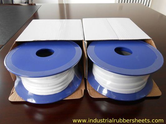 White Color PTFE Gasket Tape One Side Adhesive For Industrial Seal