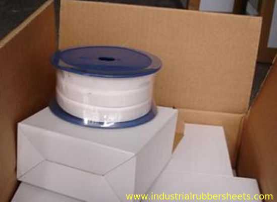 White Color PTFE Gasket Tape One Side Adhesive For Industrial Seal