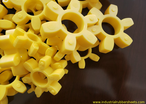 93 Shore A Hardness Polyurethane Coupling Yellow MS Coupling 30Mpa Tensile Strength