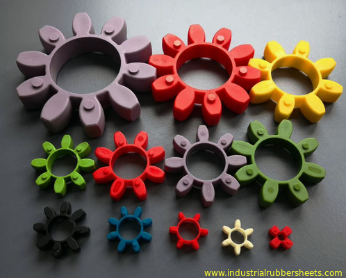 Polyurethane Spider Coupling with 92-98 Shore A Hardness High Tensile Strength and Good Machining Performance