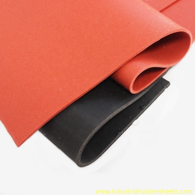 High Temperature Customized Silicone Sponge Rubber Sheet Close Cell 10 - 40 Shore A Hardness