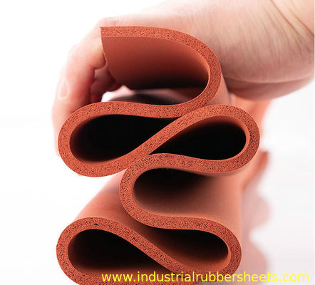 Industrial Grade Aging Resistant Silicone Foam Sheet with Close Cell Structure