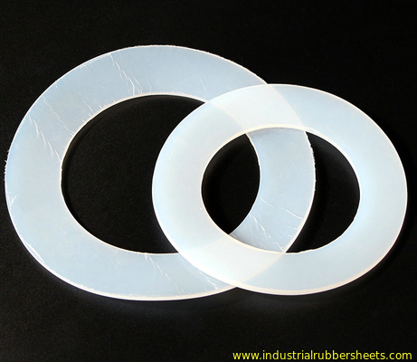 Food Grade Translucent , White Silicone Washer , Silicone Gasket , Silicone Seal , Silicone Ring