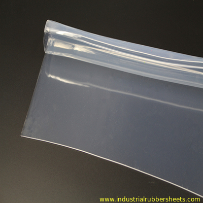 0.1-0.8mm Silicone Rubber Sheet 50m Roll, 7.5Mpa Tensile Strength