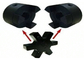 L Type Flange Cast Iron Polyurethane Coupling , Flexible Jaw Coupling