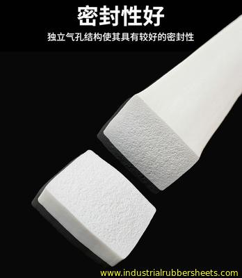 Bande éponge silicone sur mesure 20-40 Shore A pour joint de porte