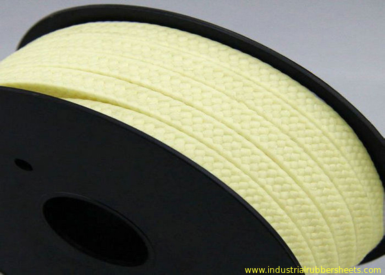 Emballage de glande tressé de fibre durable d'Aramid pour les valves et le joint de pompes