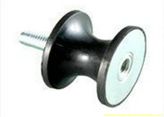 Bloc en caoutchouc de amortissement de Slient de bâtis de vibration standard avec le fil M6/M8