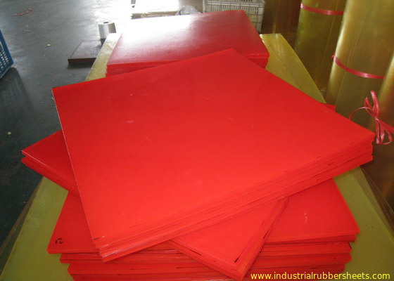 Feuilles en plastique de polyuréthane Bendable de Vierge pour la fabrication de papier, feuilles rouges d'unité centrale