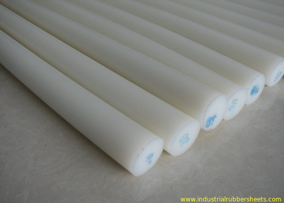 PE blanc Rod en plastique en nylon pour des planches à découper et des réservoirs/barre de HDPE