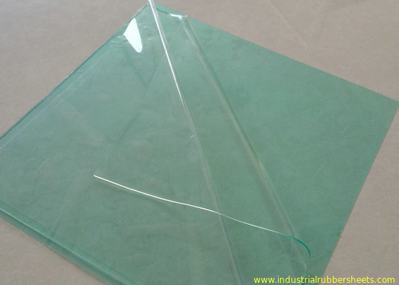 La feuille transparente molle superbe 1.2MM 10 en caoutchouc de silicone étayent A, protection de silicium