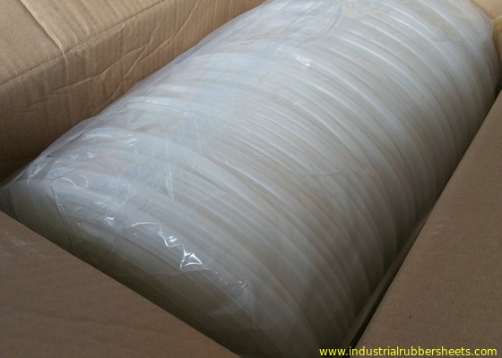 100% extrusion de tube de silicone de Vierge, tuyau flexible résistant à la chaleur de silicone