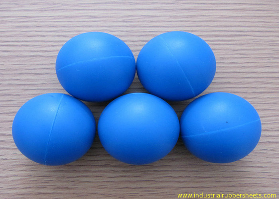 Boule faite sur commande en caoutchouc de silicone de catégorie comestible pour des équipements de machines/salle de bains