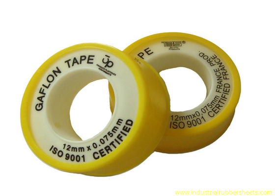 Bande colorée anti-corrosive de garniture d'Unsintered PTFE, longueur de 6 - de 50m