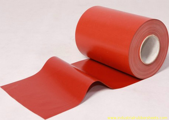 20 - tissu enduit de fibre de verre de la longueur PTFE de 100m avec ignifuge pour la construction, couleur rouge