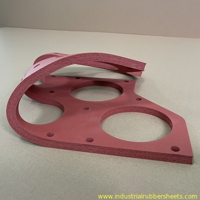 1.5mm bandes en mousse de silicone à cellules fermées 10-40 Shore A Dureté