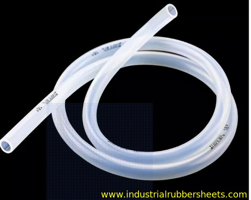 Tuyau tressé adapté aux besoins du client par extrusion extérieure douce de tube de silicone transparent