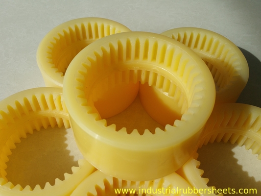 Taille standard de l'accouplement en polyuréthane jaune pour utilisation industrielle