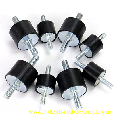 Supports antichocs en caoutchouc à haute absorption des vibrations, faciles à installer et très durables pour les applications industrielles