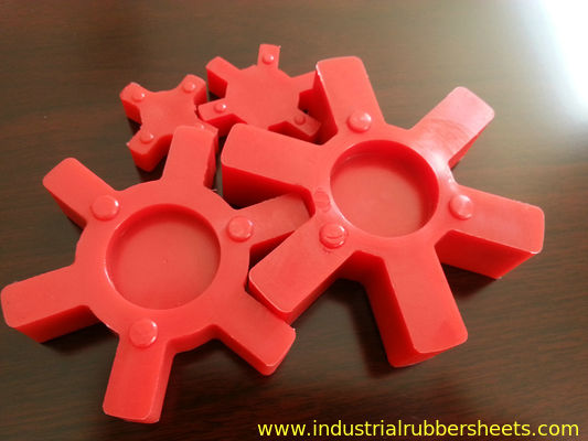 L Type Polyurethane Coupling with Taper Bore Universal Series 80-98 Shore A Hardness and 650% Elongation