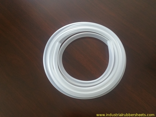 Diamètre intérieur transparent de l'extrusion 5-32mm de tube de silicone de catégorie comestible sans odeur