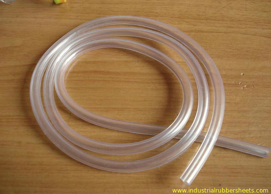 Extrusion de tube de silicone de Vierge de catégorie comestible 100% force à haute résistance d'épaisseur de 3 - de 4mm