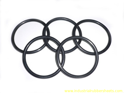 Joint circulaire noir de NBR, joints en caoutchouc du silicone 8-12Mpa pour le joint industriel