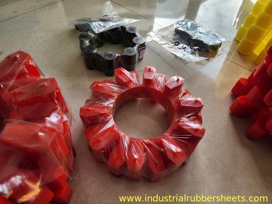 Araignée en PU résistante aux produits chimiques avec une excellente absorption des vibrations pour les applications lourdes