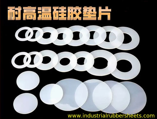 20 Mm Sealing High Temperature Silicone Washers Durable