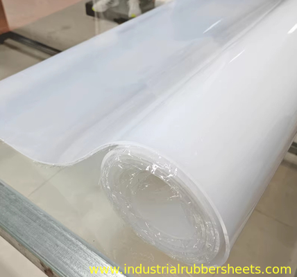 High Temp Resistant Silicone Rubber Sheet 0.1-50mm Thick FDA RoHS