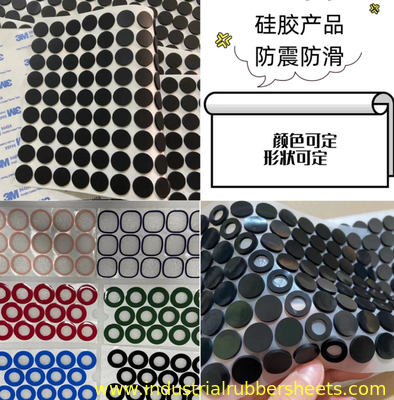 Joints en caoutchouc silicone de qualité alimentaire, dureté 40-80 Shore A
