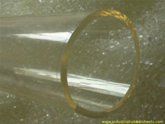 L'oxygène et l'ozone jaunes clairs de résistance de tube du tube de polyuréthane d'unité centrale de traitement de Vierge/unité centrale