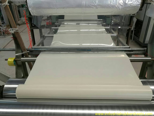 Épaisseur en caoutchouc blanche de feuille de catégorie comestible de 100 %/de feuille 0.1-50mm garniture de silicone