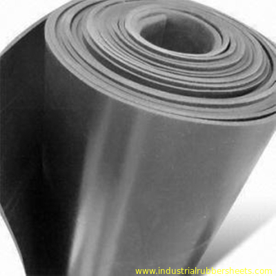 2MPa noircissent la catégorie industrielle de feuille en caoutchouc de la feuille en caoutchouc de silicone de couleur/SBR
