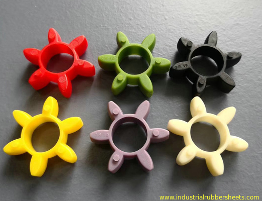Multi Color High Impact Resistant Polyurethane Coupling Spider with 92-98 Shore A Hardness for GR/GS Type Jaw Couplings
